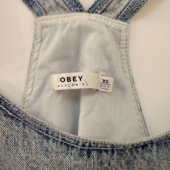 Obey Denim Overall Dress - Picture 5 of 5